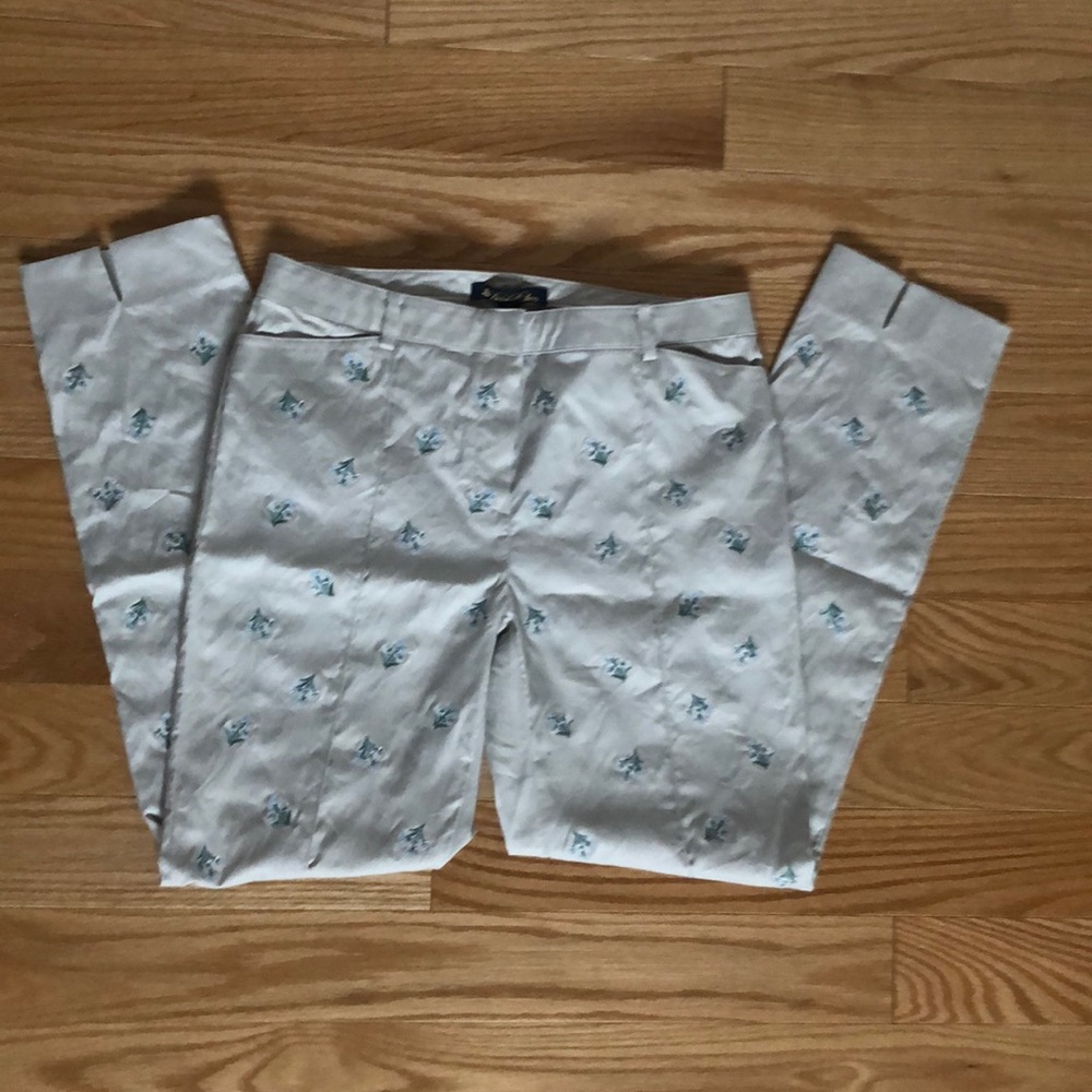Brooks Brothers Embroidered Pants